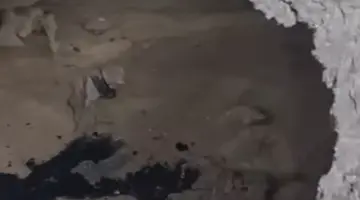 هبوط أرضي كبير في مدينة نصر ومناشدة الجهات المعنية بسرعة التحرك